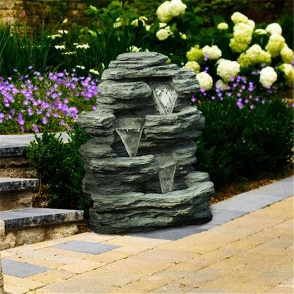 Goyard Goyard 50-0001-GYW Cascade Rock Outdoor Fountain 50-0001-GYW